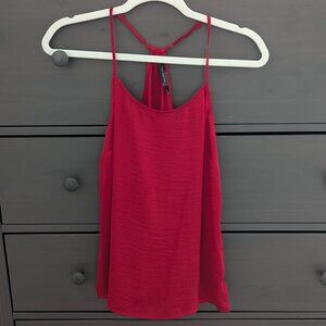 The limited red cami top xs